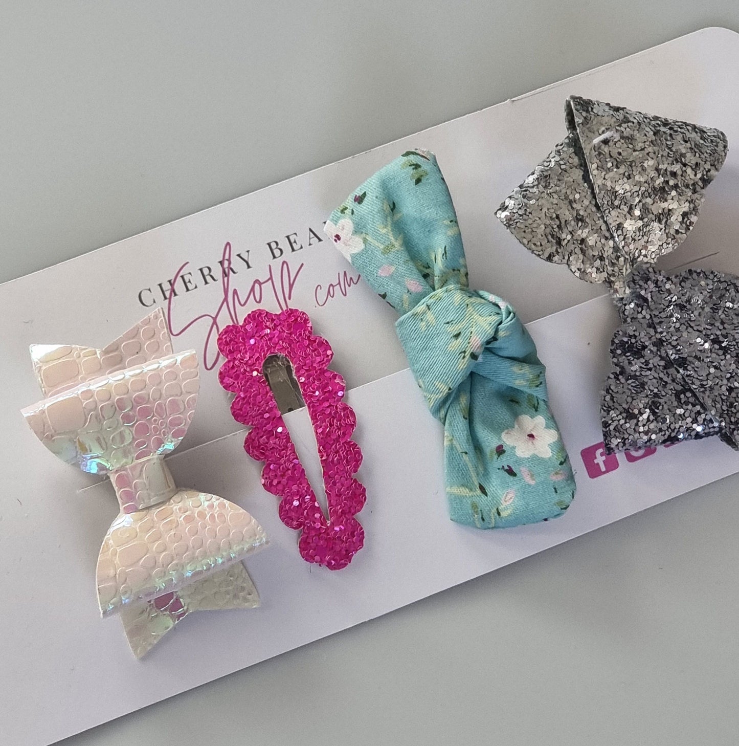 Spring Hair Bow Collection